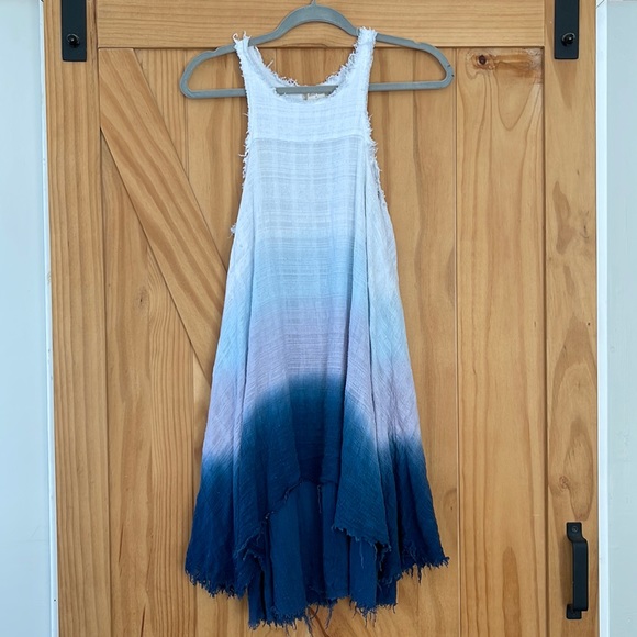 Ombré Distressed Altar’d State Dress | Medium - Picture 1 of 4